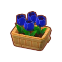 Furniture Potted Blue Tulips.png