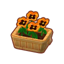 Furniture Potted Coral Pansies.png