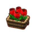 Furniture Potted Red Tulips.png