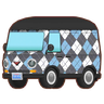 Car Pattern Blue Sweater-Vest Icon.png